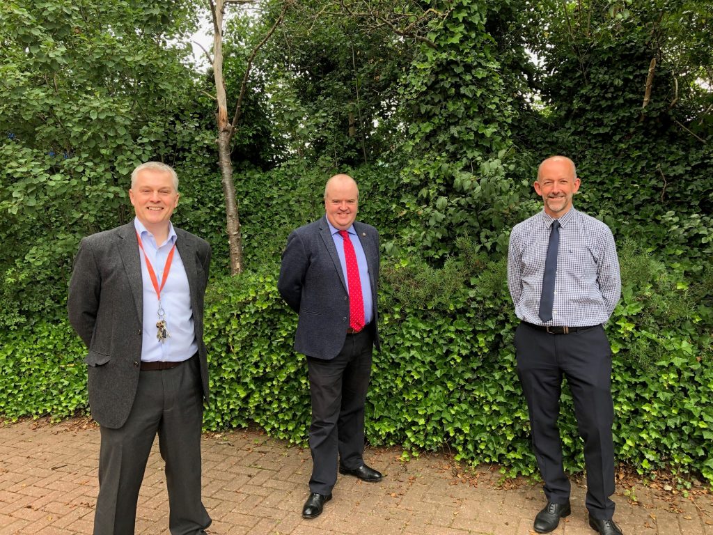 (L-R) David Mallinson, Matthew Hidderley and Steve Brown of Lorien